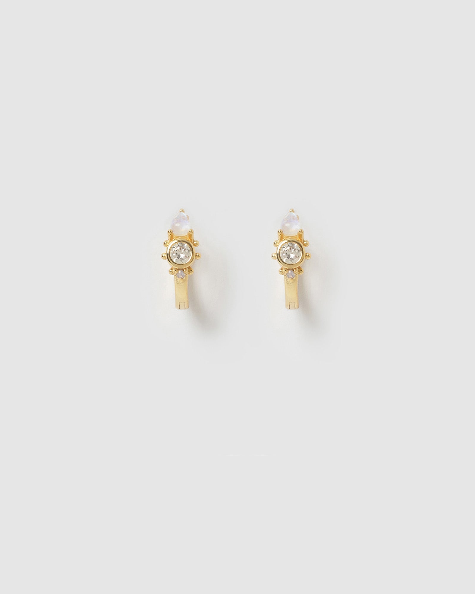 Brinco Argola Santino - Ouro 18K | SILLENE