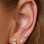 Brinco Argola Santino - Ouro 18K | SILLENE - uso