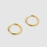 Brinco Argola Scarlet - Ouro 18K | SILLENE