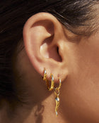 Brinco Argola Scarlet - Ouro 18K | SILLENE