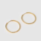 Brinco Argola Sebastian - Ouro 18K | SILLENE