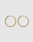 Brinco Argola Sebastian - Ouro 18K | SILLENE