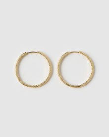 Brinco Argola Sebastian - Ouro 18K | SILLENE