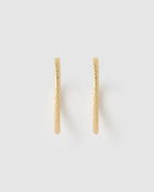 Brinco Argola Sebastian - Ouro 18K | SILLENE