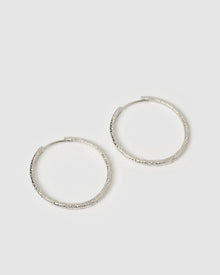 Brinco Argola Sebastian - Prata | SILLENE