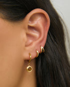 Brinco Argola Shia - Ouro 18K | SILLENE