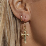 Brinco Argola Sicily - Ouro 18K - detalhe 06 | SILLENE