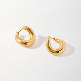 Brinco Argola Twist - Ouro 18K | SILLENE