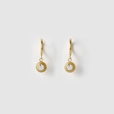 Brinco Asher Cristal - Ouro 18K | SILLENE