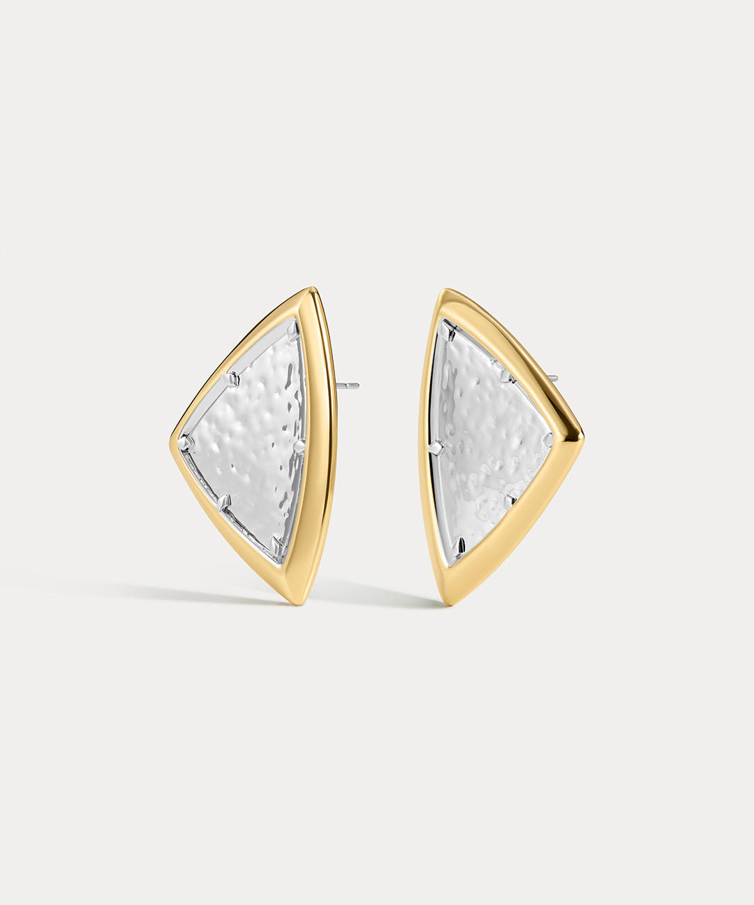 Brinco Bianco Nero - Ouro 18K | SILLENE