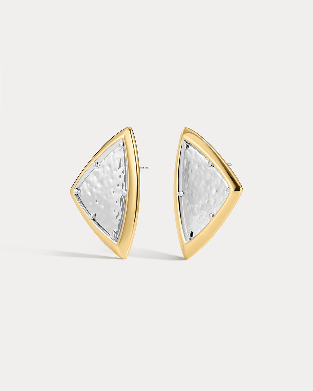 Brinco Bianco Nero - Ouro 18K | SILLENE