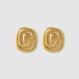 Brinco Billie - Ouro 18K | SILLENE