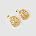Brinco Billie - Ouro 18K | SILLENE