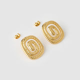 Brinco Billie - Ouro 18K | SILLENE