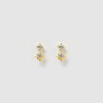 Brinco Bonnie Estrela - Ouro 18K | SILLENE