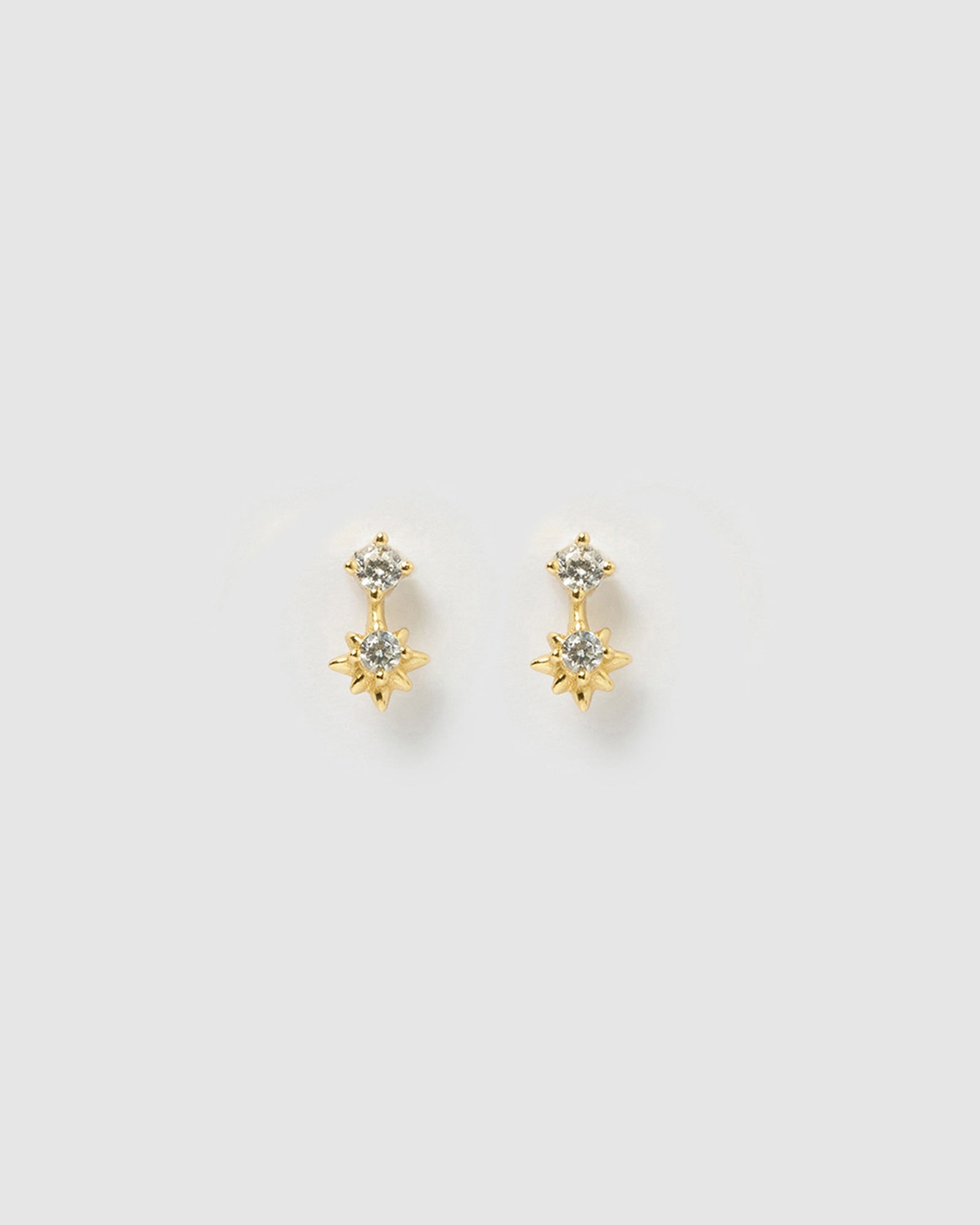 Brinco Bonnie Estrela - Ouro 18K | SILLENE
