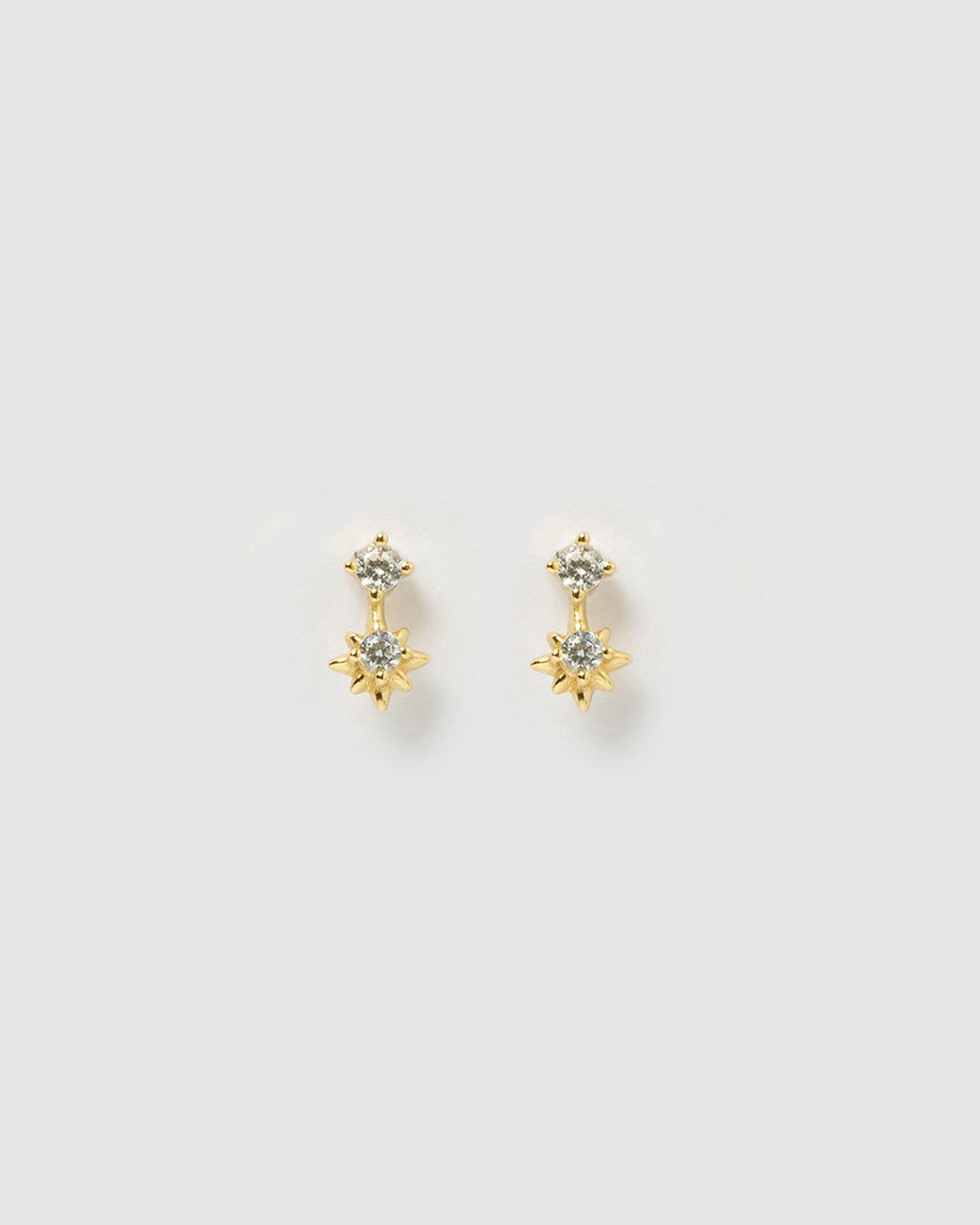 Brinco Bonnie Estrela - Ouro 18K | SILLENE