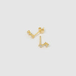 Brinco Bonnie Estrela - Ouro 18K | SILLENE