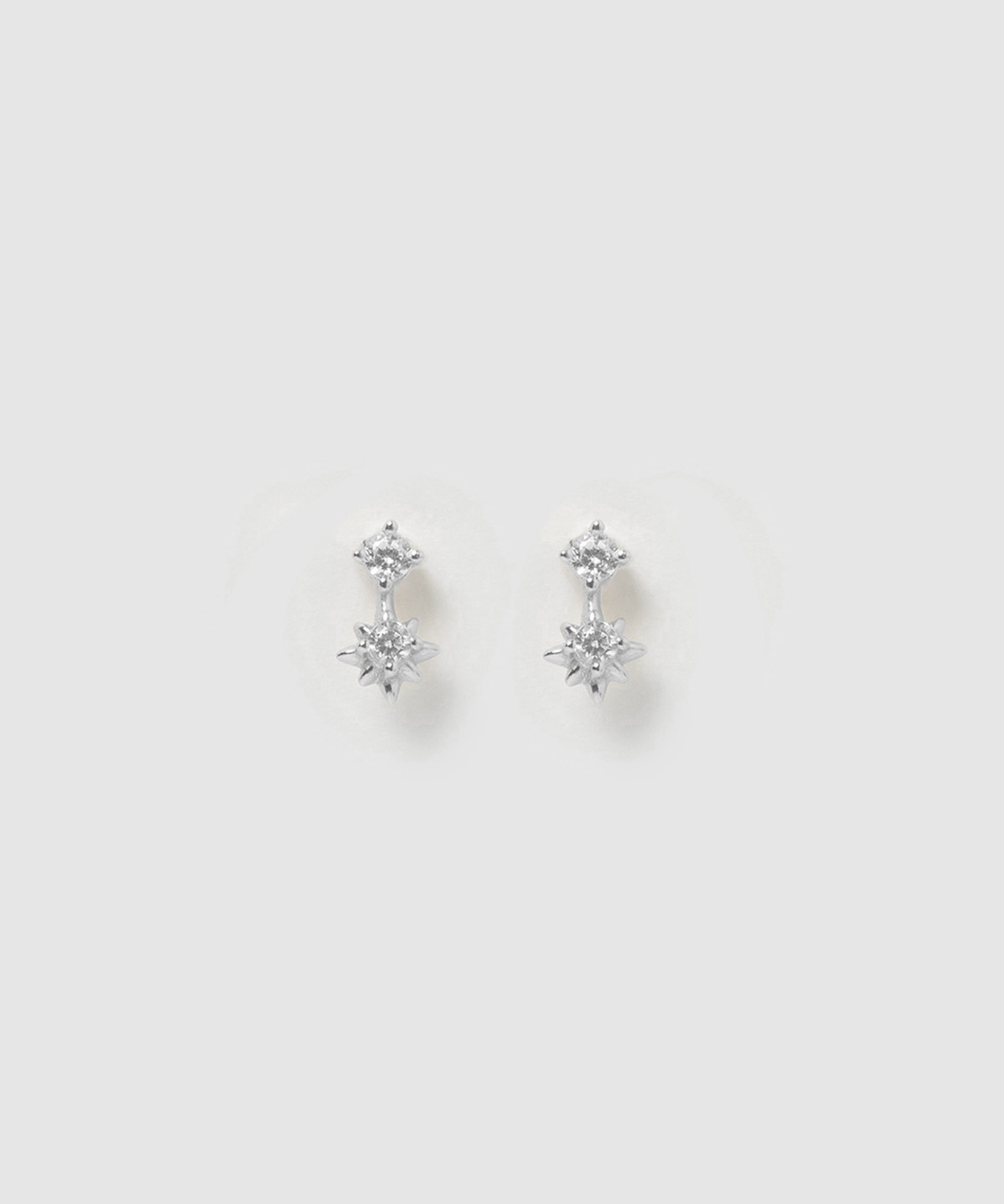 Brinco Bonnie Estrela - Prata | SILLENE
