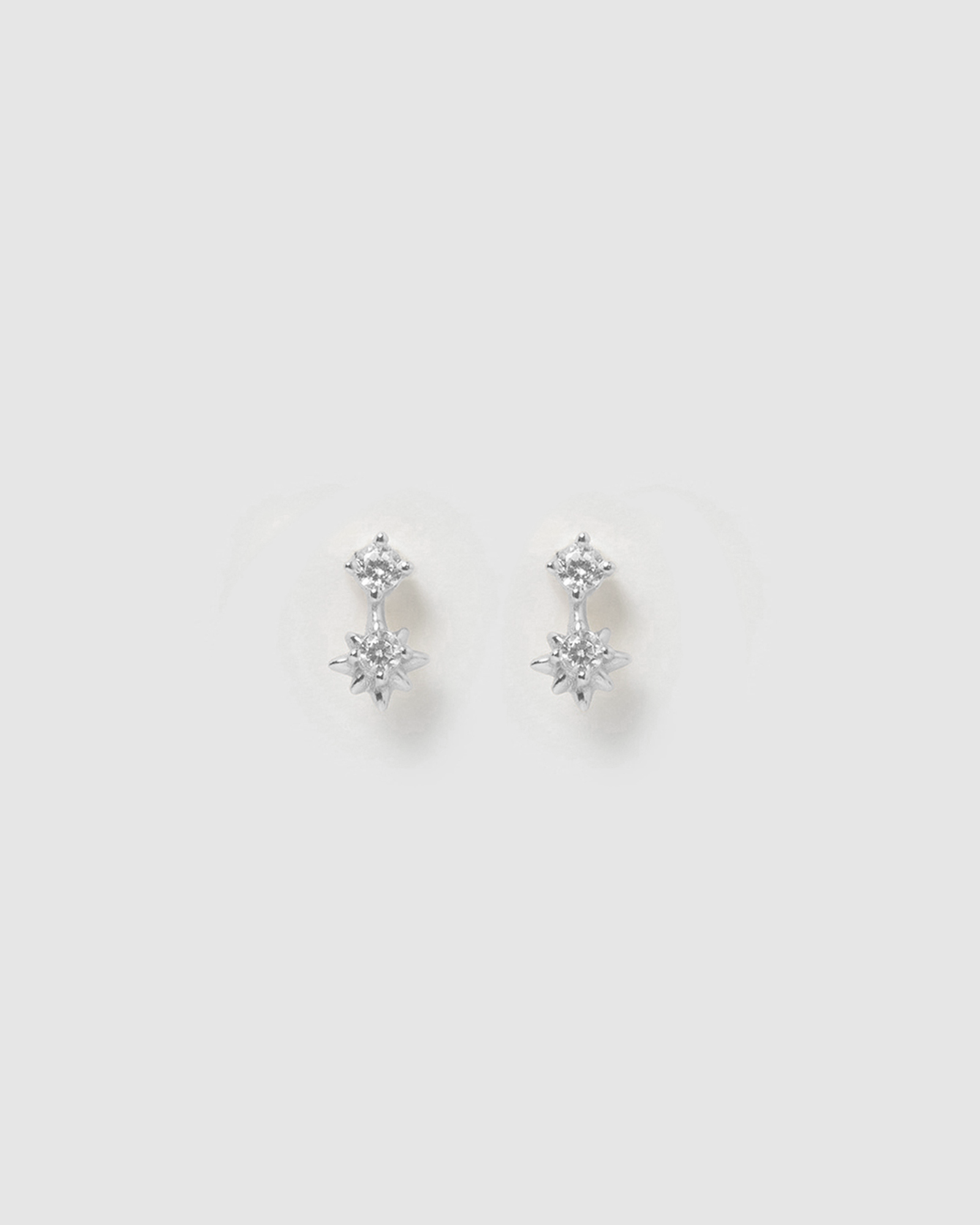 Brinco Bonnie Estrela - Prata | SILLENE