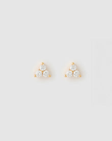 Brinco Cassia Pedra - Ouro 18K | SILLENE