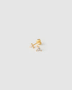Brinco Cassia Pedra - Ouro 18K | SILLENE
