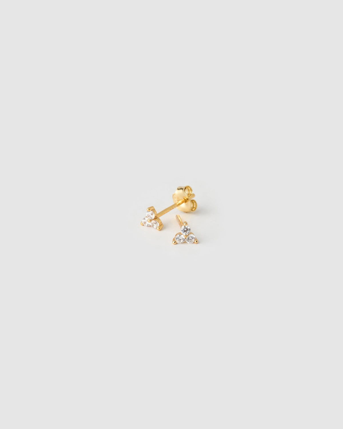 Brinco Cassia Pedra - Ouro 18K | SILLENE