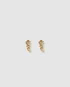 Brinco Cavalo-Marinho com Zircônia - Ouro 18K | SILLENE