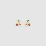 Brinco Cereja Cherry Bomb - Ouro 18K | SILLENE