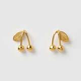 Brinco Cereja Pacha - Ouro 18K | SILLENE