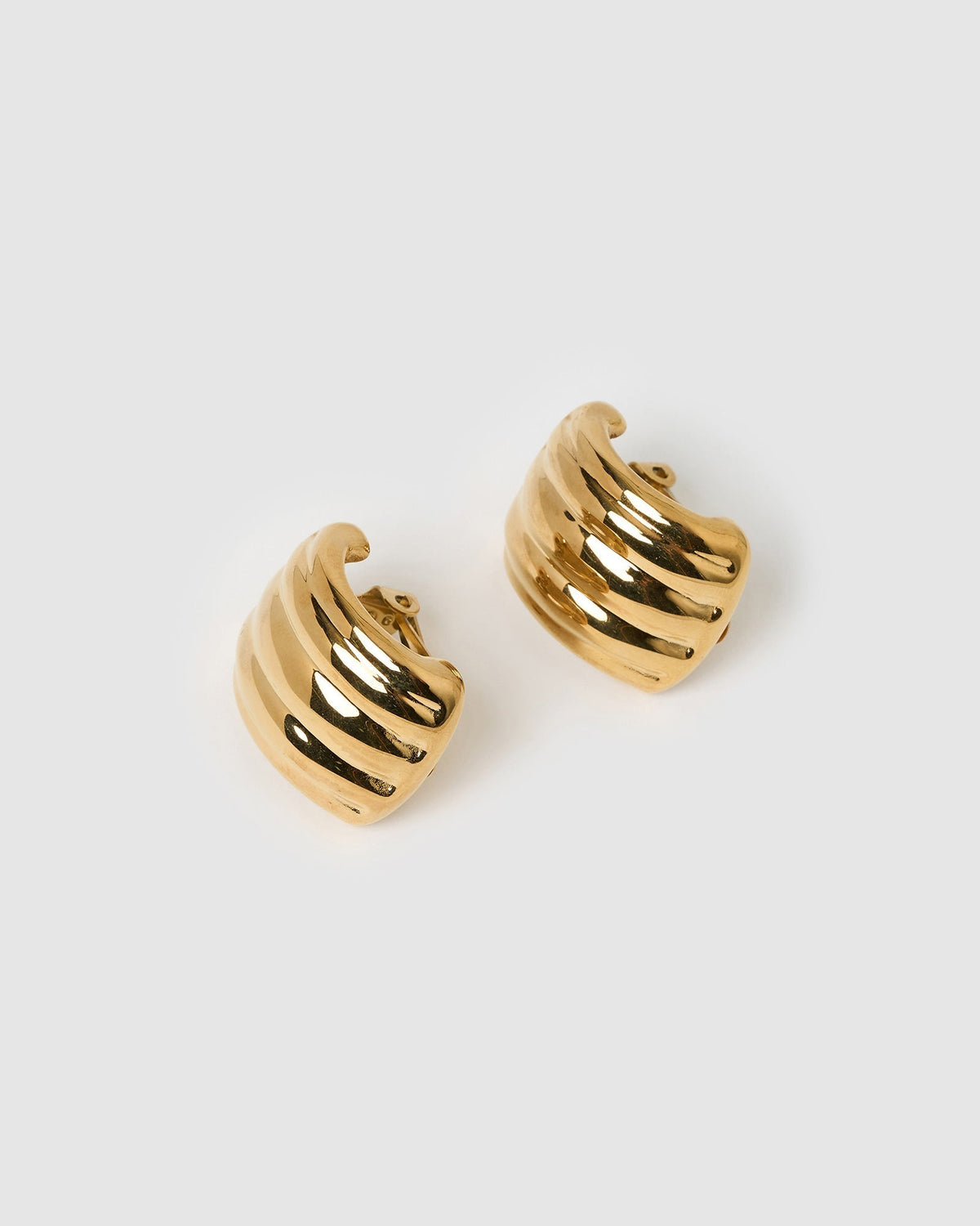 Brinco Chantal (Clip-On) - Ouro 18K | SILLENE