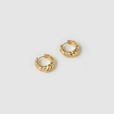 Brinco Cici - Ouro 18K | SILLENE - Mini - 17mm