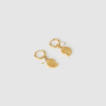 Brinco Concha Kaya Pérola - Ouro 18K | SILLENE