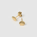 Brinco Concha Shelli de Pino - Ouro 18K - detalhe 03 | SILLENE