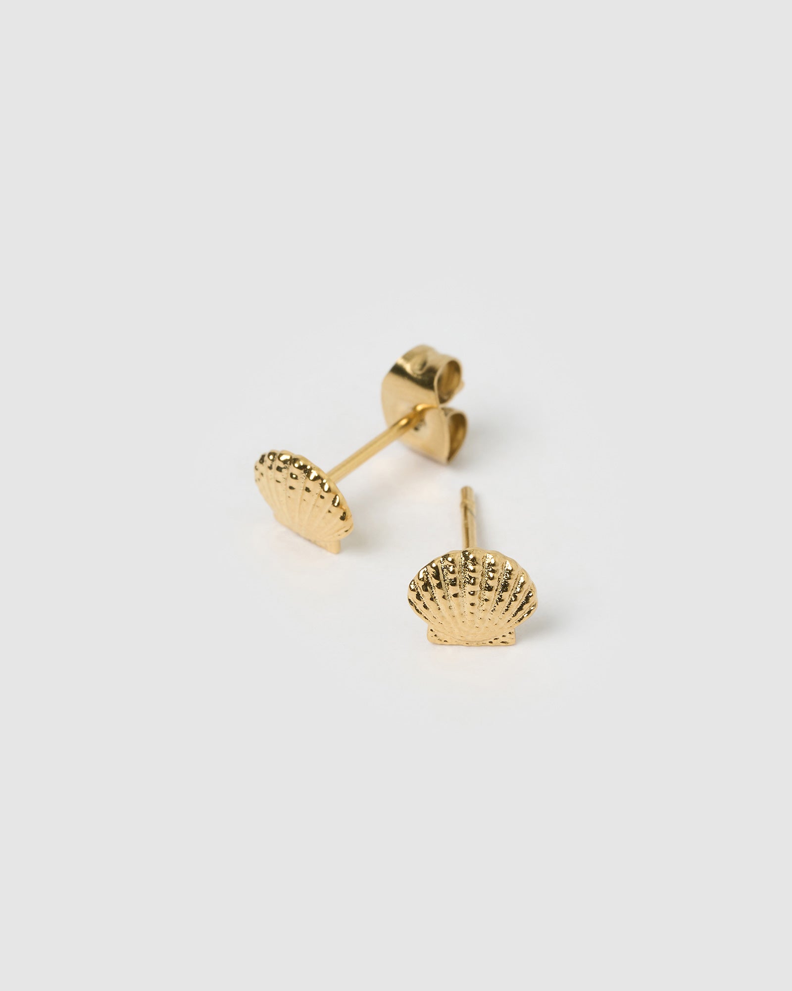 Brinco Concha Shelli de Pino - Ouro 18K - detalhe 03 | SILLENE