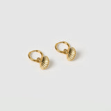 Brinco Concha Shelli - Ouro 18K | SILLENE