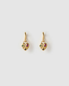 Brinco Coração Bisou - Ouro 18K | SILLENE