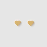 Brinco Coração Heartbeat - Ouro 18K | SILLENE