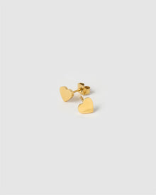 Brinco Coração Heartbeat - Ouro 18K | SILLENE