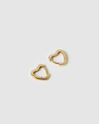 Brinco Coração Sweetheart Pequeno - Ouro 18K | SILLENE
