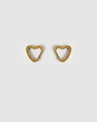Brinco Coração Sweetheart Pequeno - Ouro 18K | SILLENE