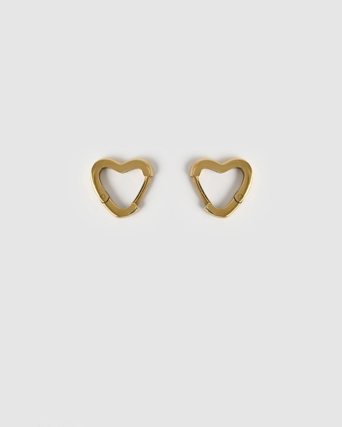 Brinco Coração Sweetheart Pequeno - Ouro 18K | SILLENE