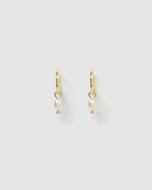 Brinco Cordelia Pérola - Ouro 18K | SILLENE