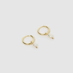 Brinco Cordelia Pérola - Ouro 18K | SILLENE