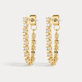 Brinco Corrente Ballier - Ouro 18K | SILLENE