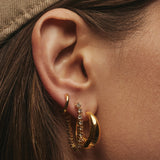 Brinco Corrente Ballier - Ouro 18K | SILLENE - uso