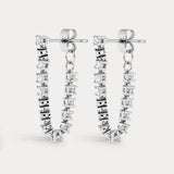 Brinco Corrente Ballier - Prata | SILLENE