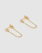 Brinco Corrente Mia - Ouro 18K | SILLENE
