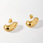 Brinco Cúpula Pavê - Ouro 18K | SILLENE