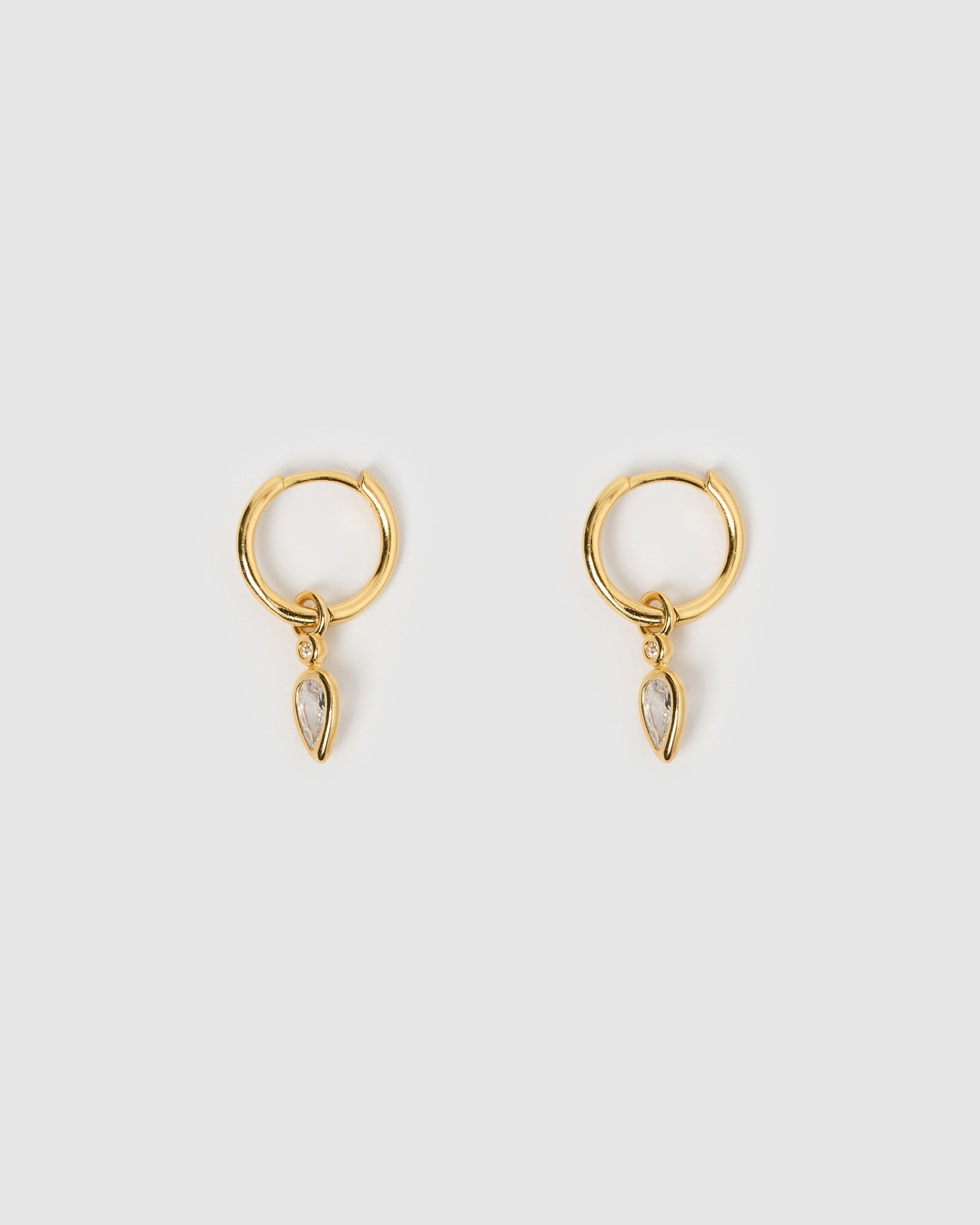 Brinco Daisy Esmeralda - Ouro 18K | SILLENE